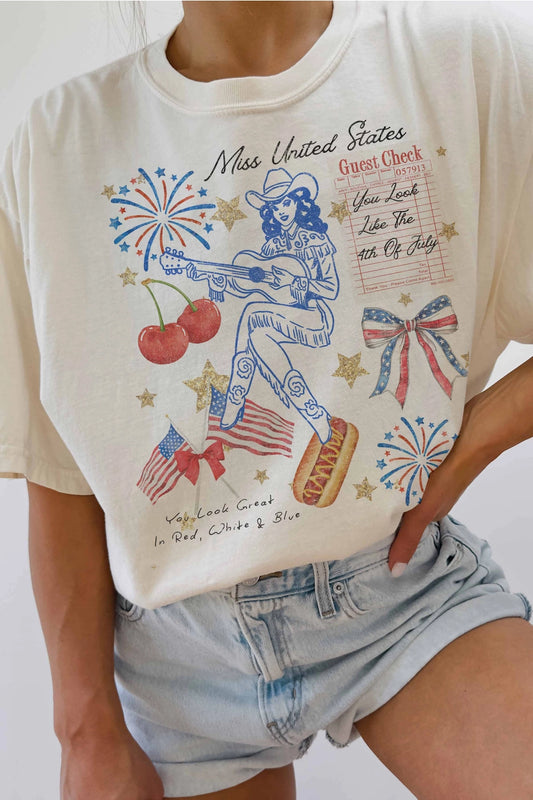 Miss United States Graphic Tee