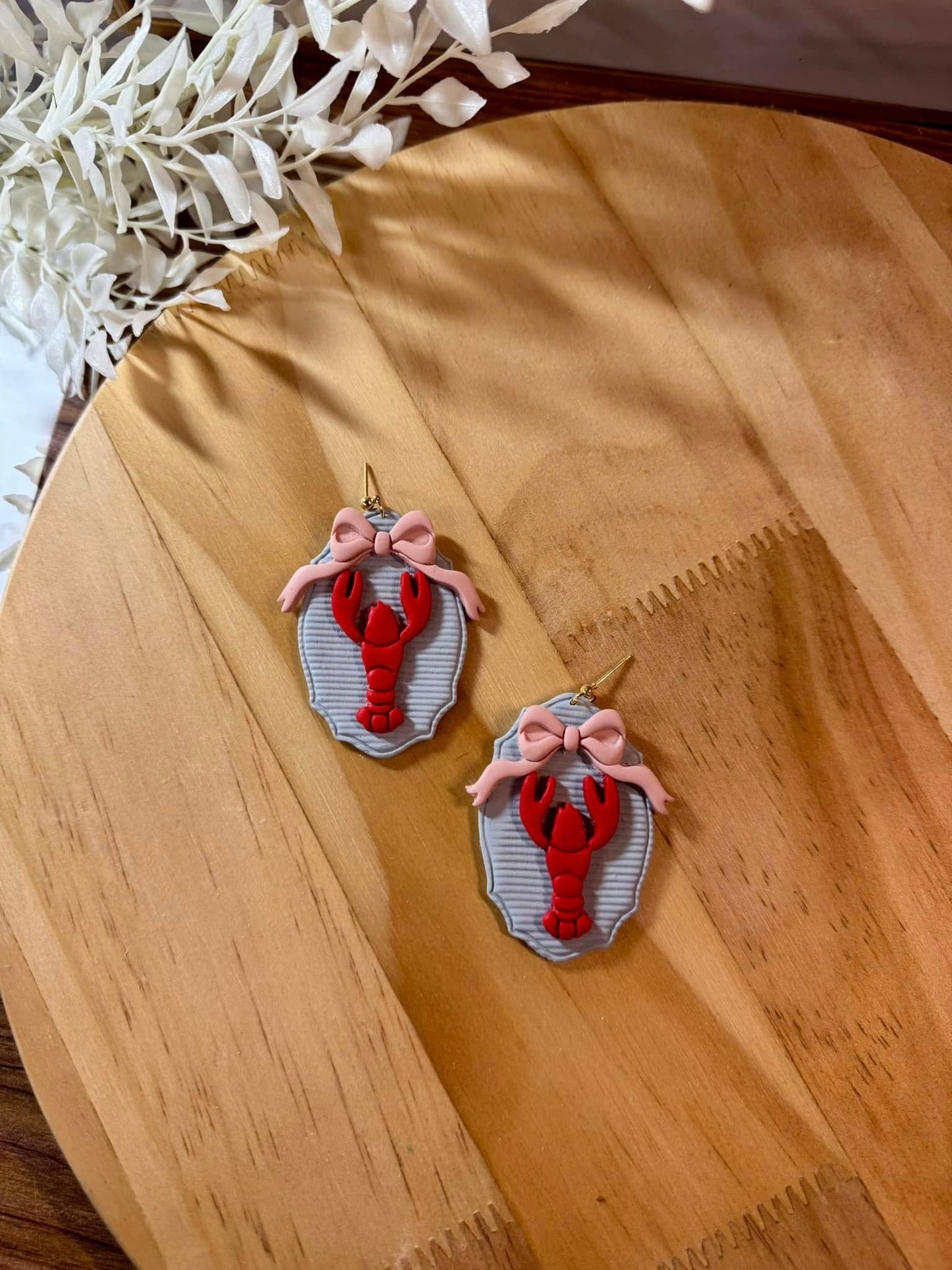 Coquette Lobster Earrings