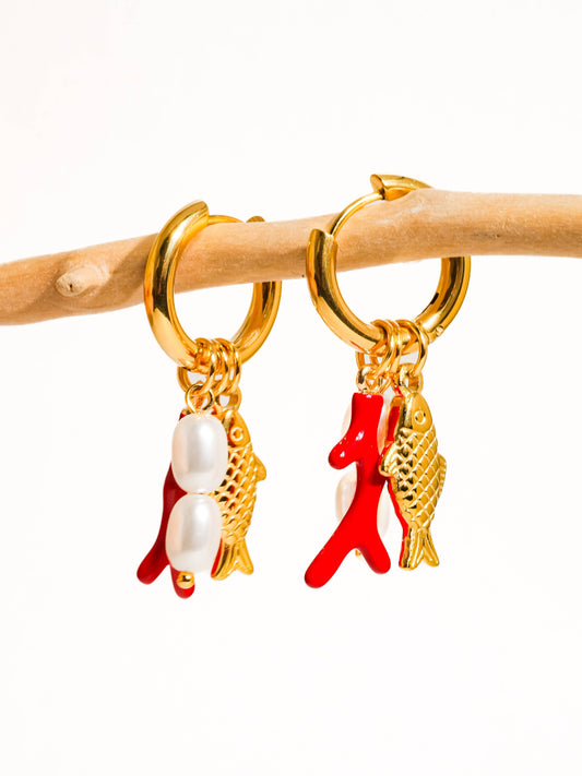 Coral Cove Earrings
