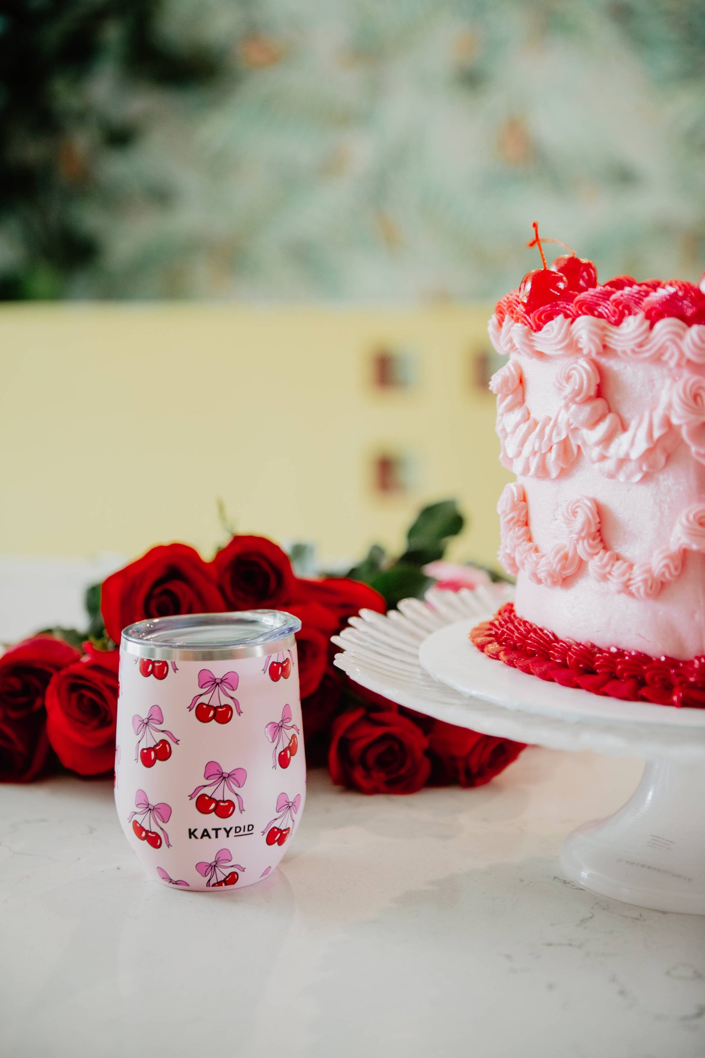 Cherry Spritz Wine Tumbler