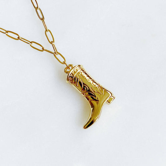 Golden Cowgirl Necklace
