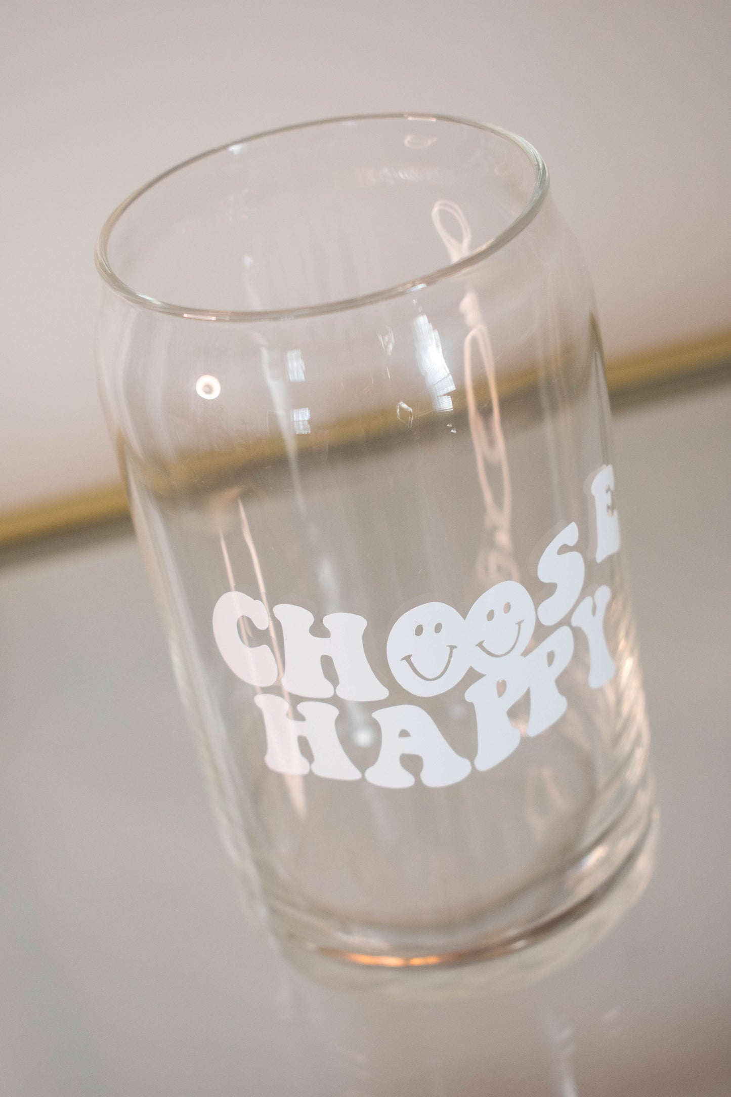 Verres à café glacés Positivité