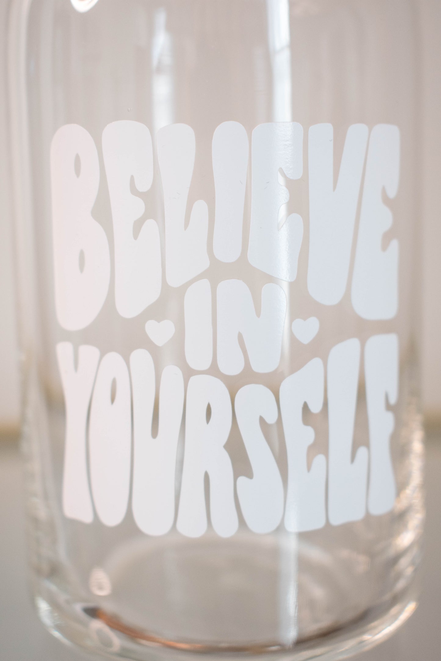 Verres à café glacés Positivité