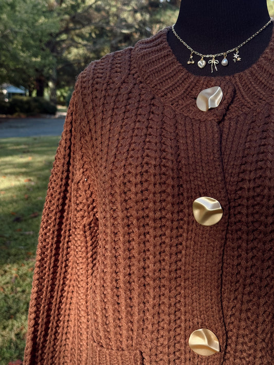Chestnut Cardigan