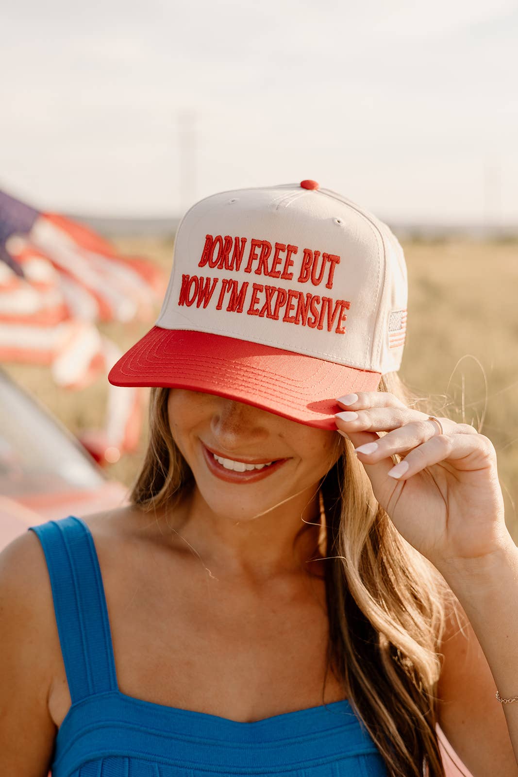 Born Free, Now I'm Expensive Trucker Hat