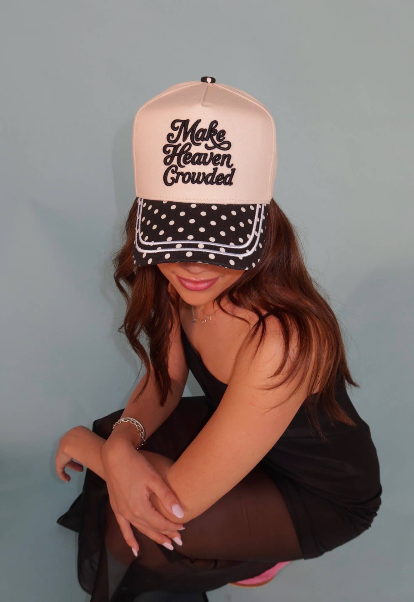 Make Heaven Crowded Trucker Hat