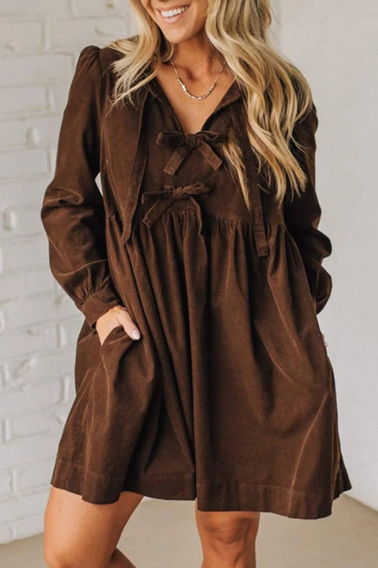 Marguerite Corduroy Dress