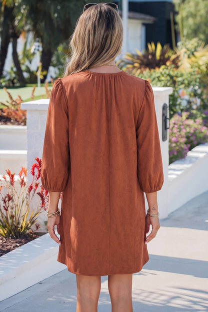 Adaline Corduroy Dress