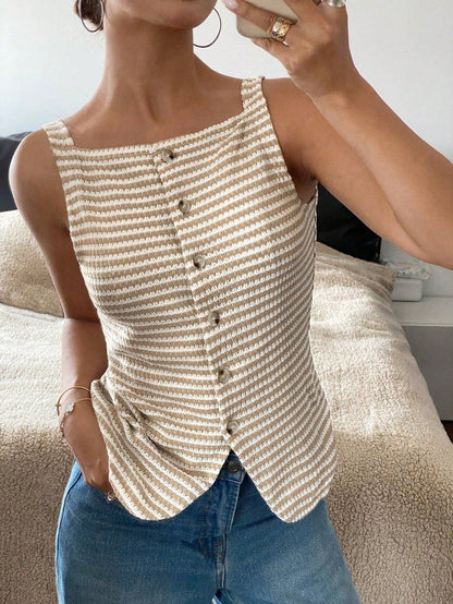 Linen & Latte Tank