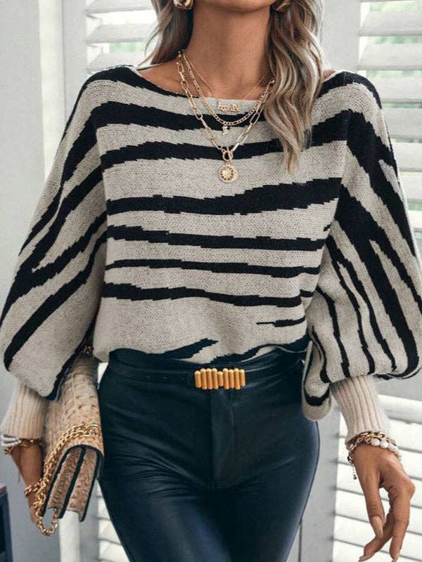 Zuri Zebra Sweater