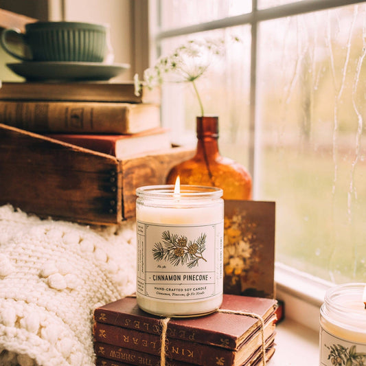 Cinnamon Pinecone Candle