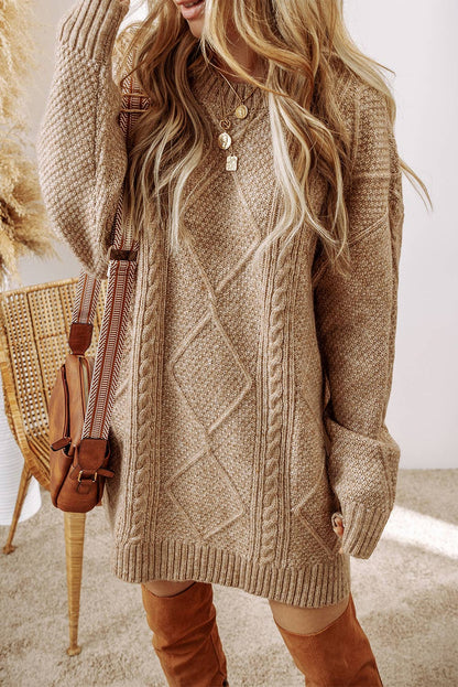 Chestnut Sweater Dress