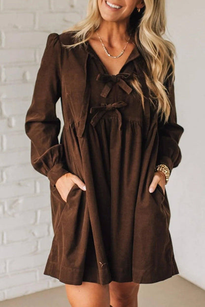 Marguerite Corduroy Dress