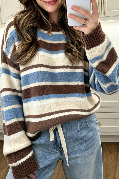 Marlowe Striped Sweater