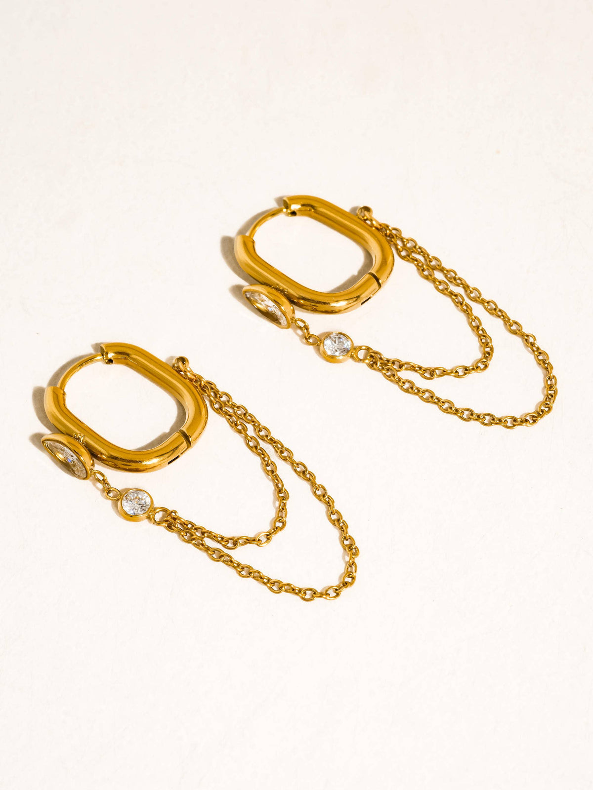 Lucienne Chain Drop Earrings