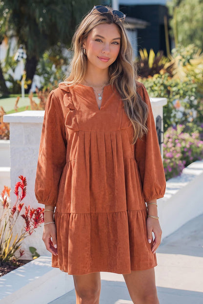 Adaline Corduroy Dress