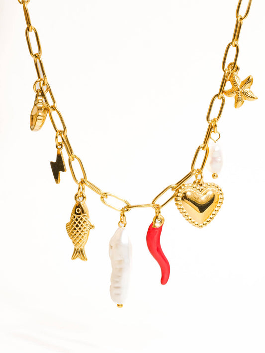 Amalfi Charm Necklace