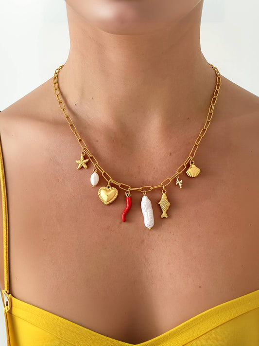 Amalfi Charm Necklace