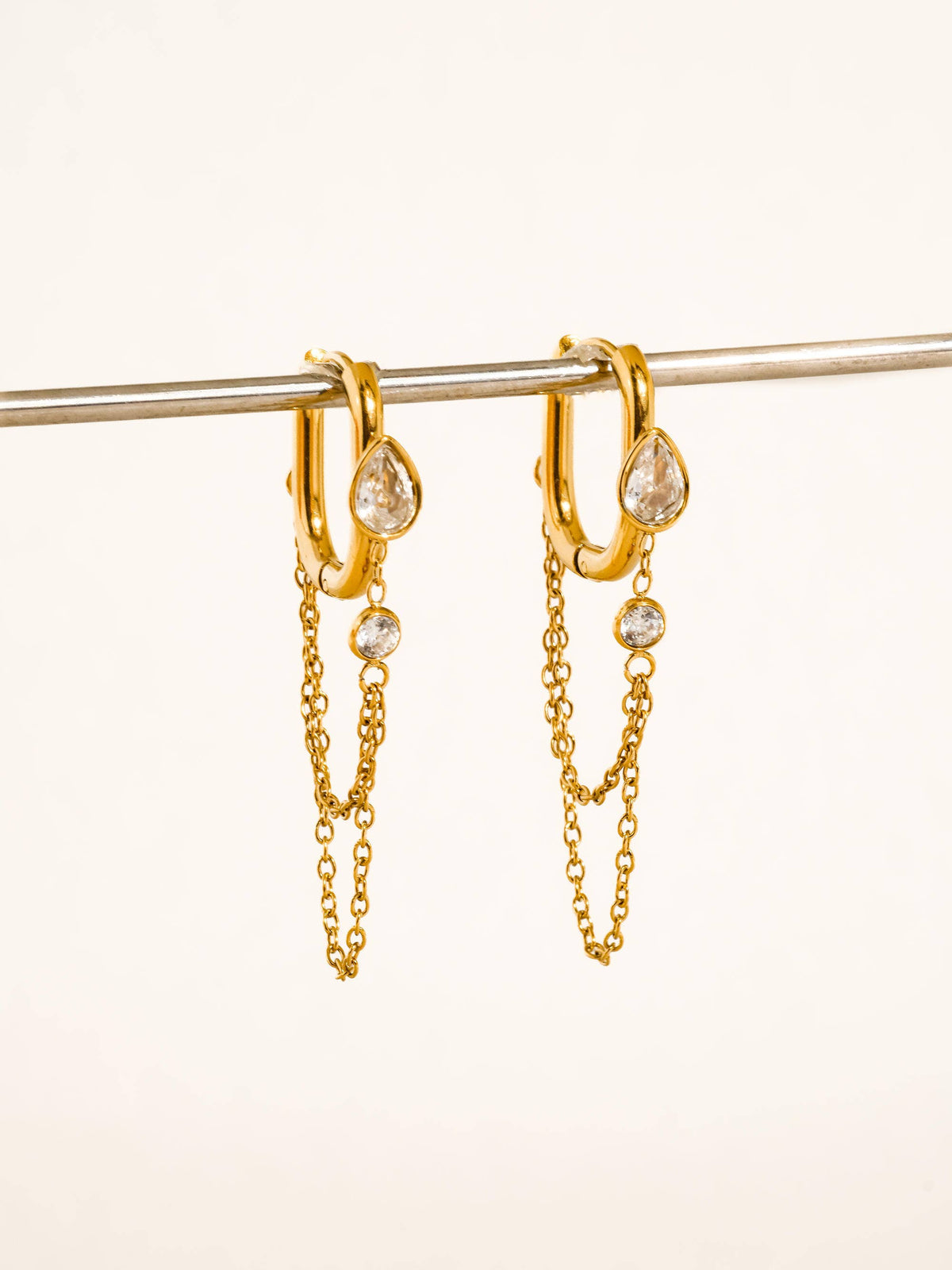 Lucienne Chain Drop Earrings