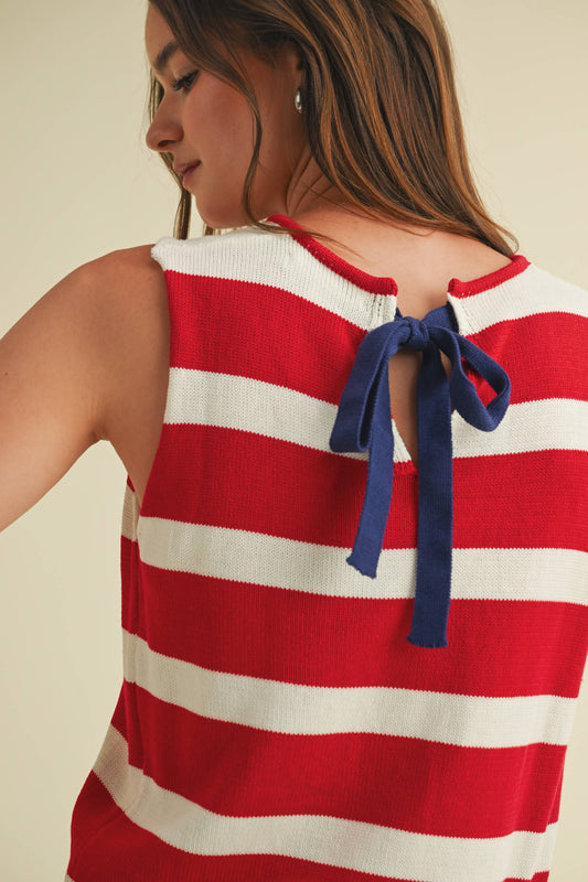 Striped Sweater Top