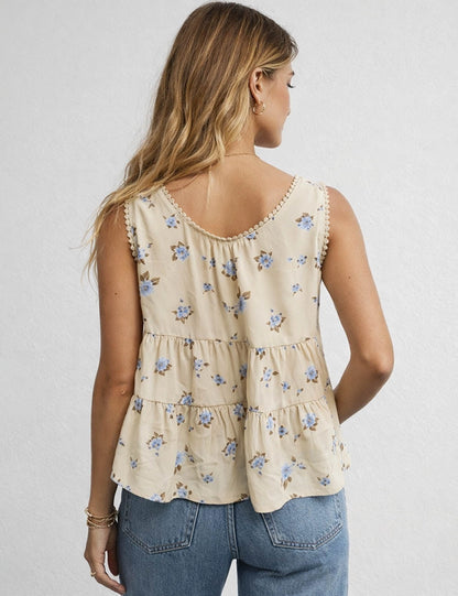 Bluebell Floral Top