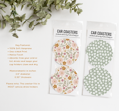 On the Go Car Coasters