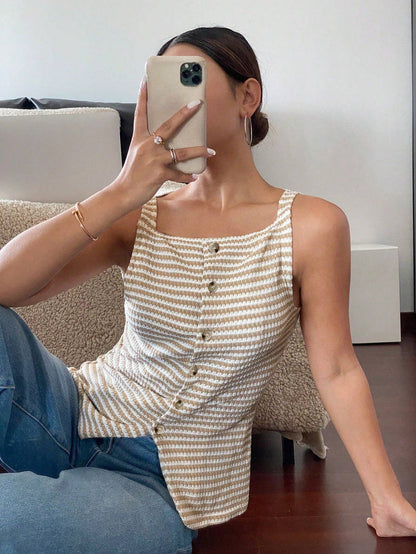 Linen & Latte Tank