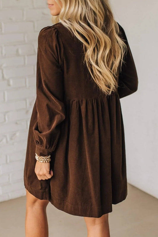 Marguerite Corduroy Dress