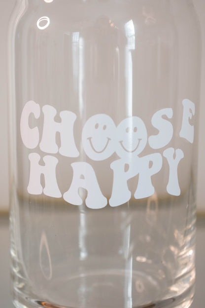 Positivity Iced Coffee Glasses