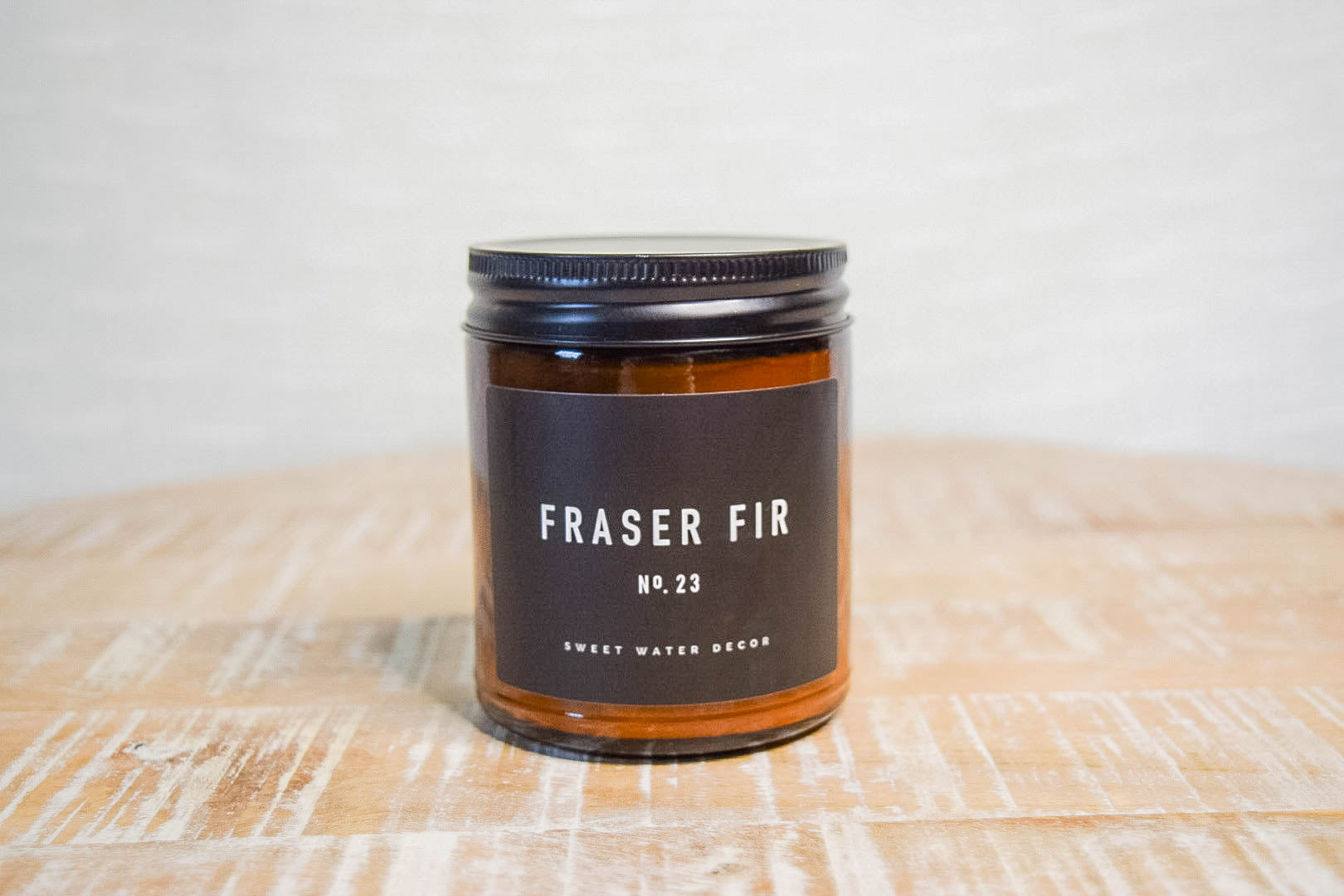 Fraser Fir Soy Candle - Amber Jar - 9 oz