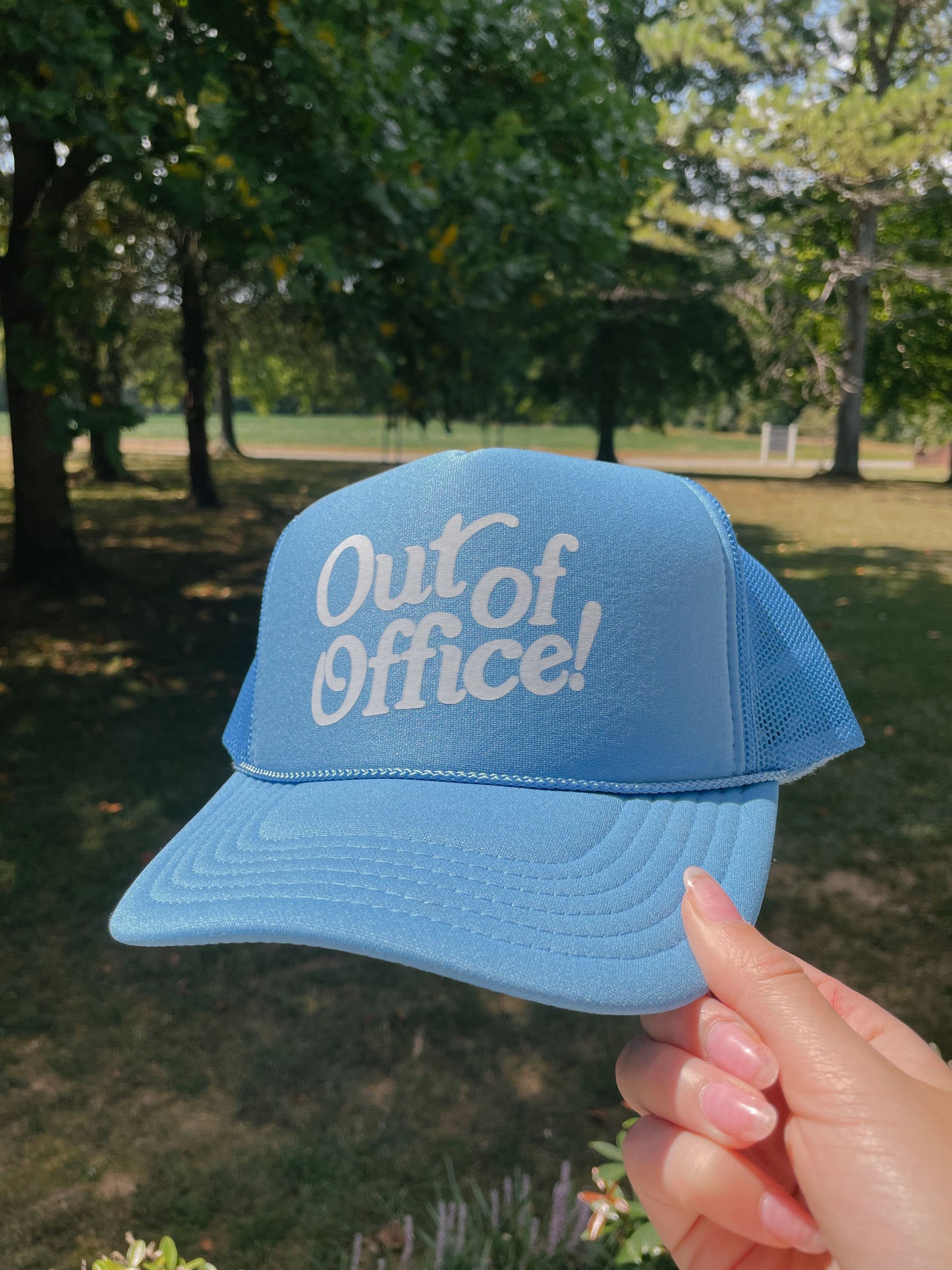 Out of Office Trucker Hat Cap