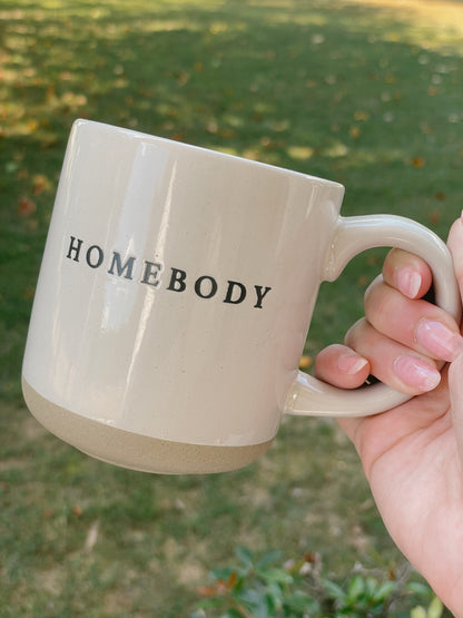 Homebody Stoneware Coffee Mug - Gifts & Home Decor