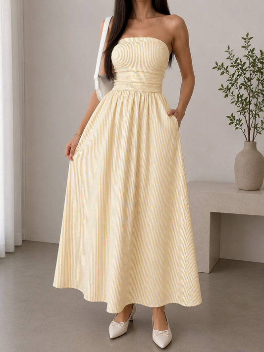 Riviera Stripe Maxi Dress
