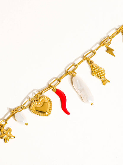 Amalfi Charm Necklace