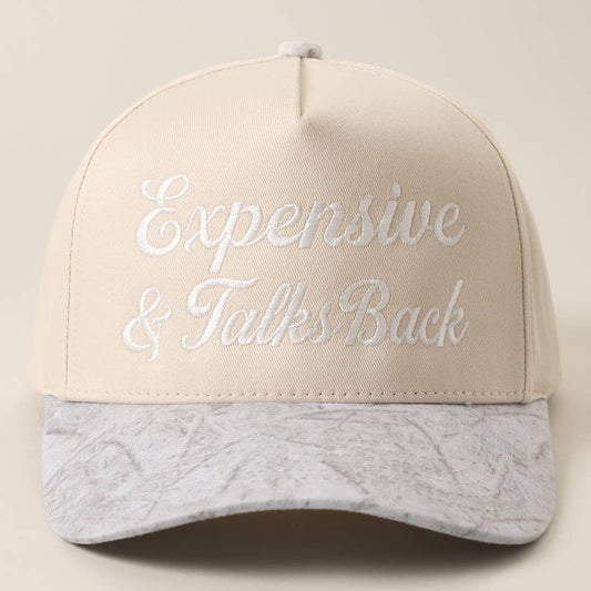 Expensive & Talks Back Trucker Hat