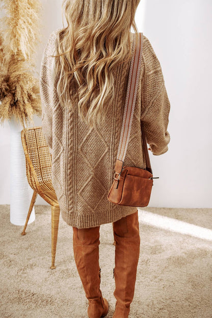 Chestnut Sweater Dress