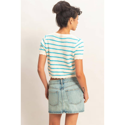 Marina Stripe Top