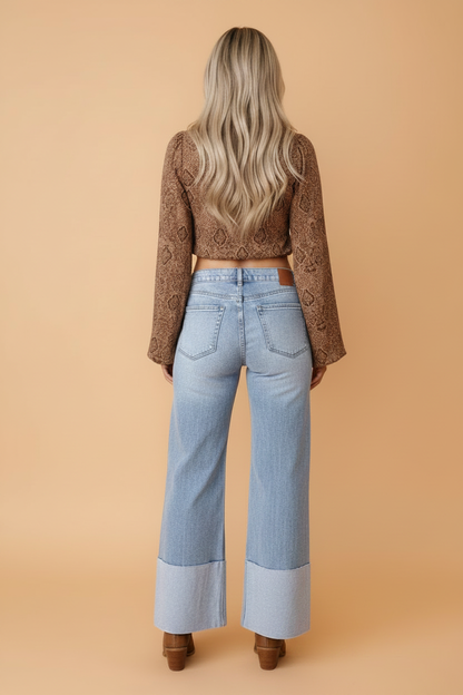 Dakota Wide Leg Jeans