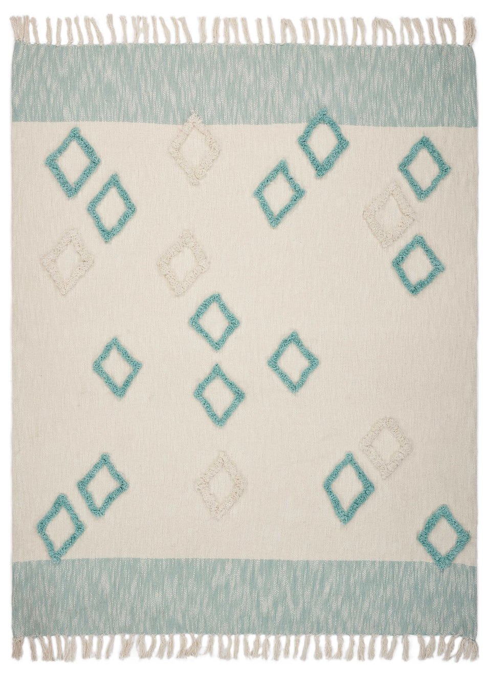 Diamond Skies Throw Blanket
Blue/Ivory