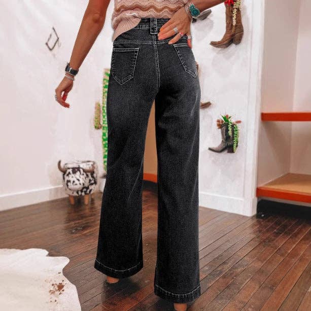 Cassidy Wide Leg Jeans